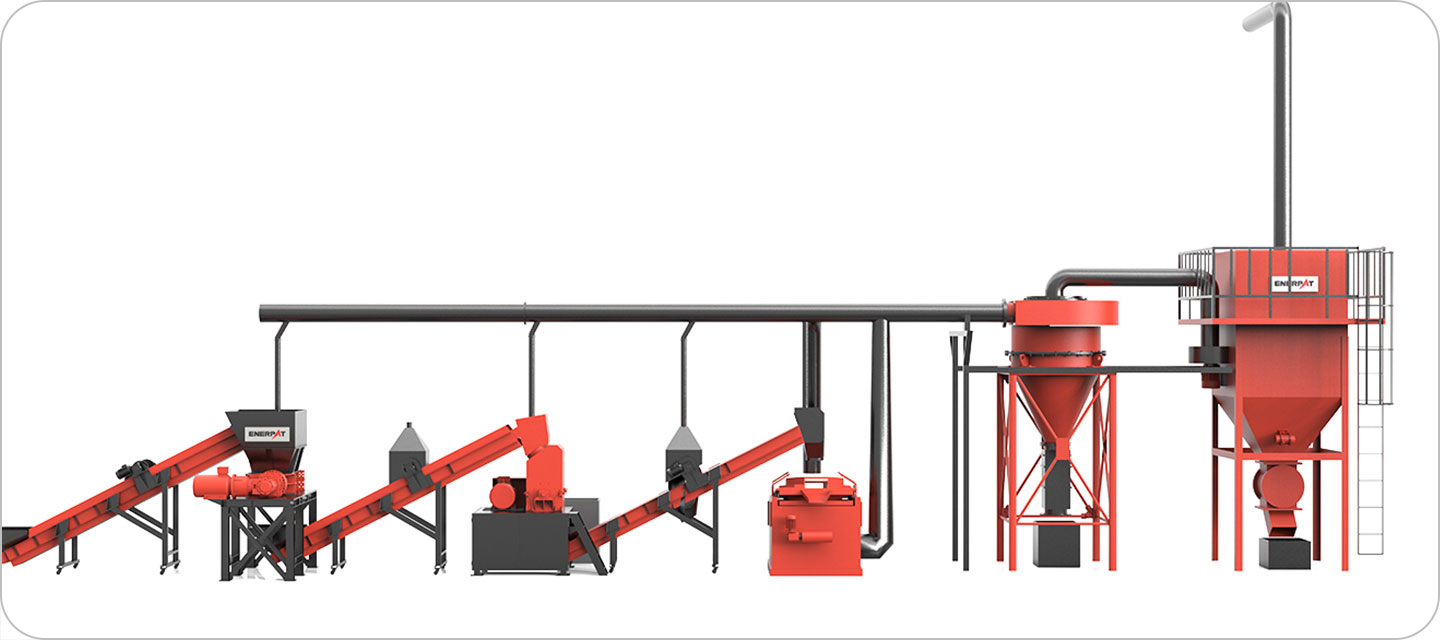 Линия по переработке электронных отходов