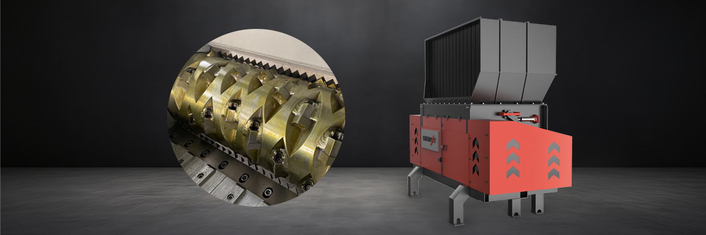 одновальный измельчитель