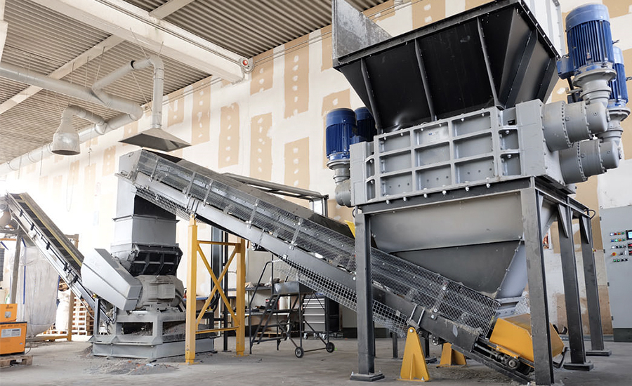  ENERPAT линия дробления и переработки отходов электродвигателей