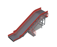 Стальной цепной подающий конвейер