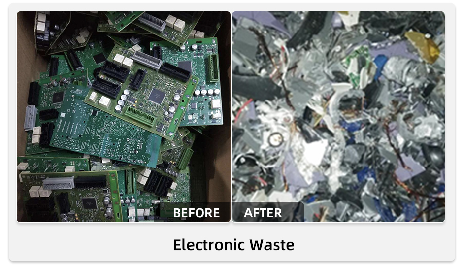 Четырехвальный измельчитель