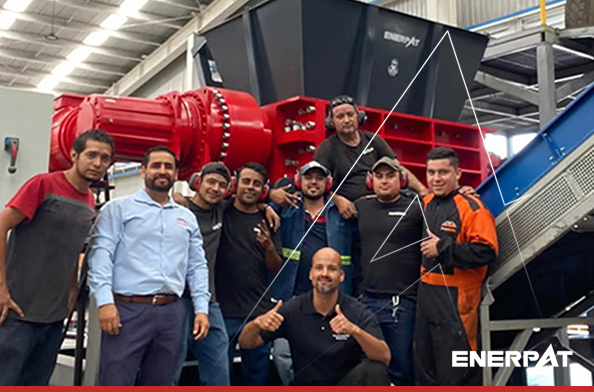 Пример успеха линии для брикетирования железного порошка ENERPAT®