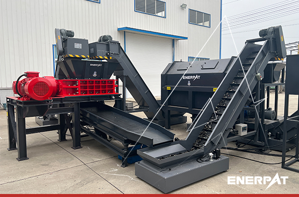Успешный пример индивидуального решения для машины для производства медных брикетов ENERPAT®