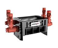 Четырехвальный измельчитель