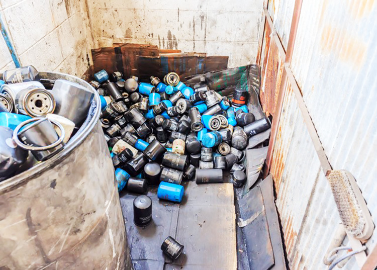 ENERPAT Решение по переработке фильтров отработанного масла